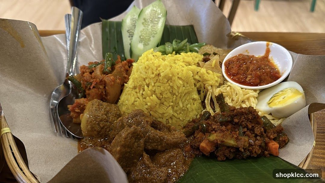 Nasi Lemak Plate