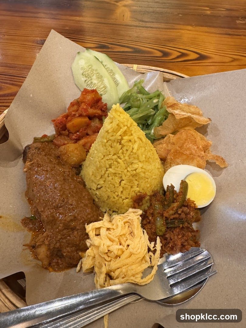 Nasi Lemak Plate