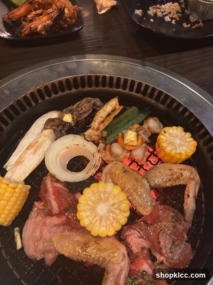 Grilling Food