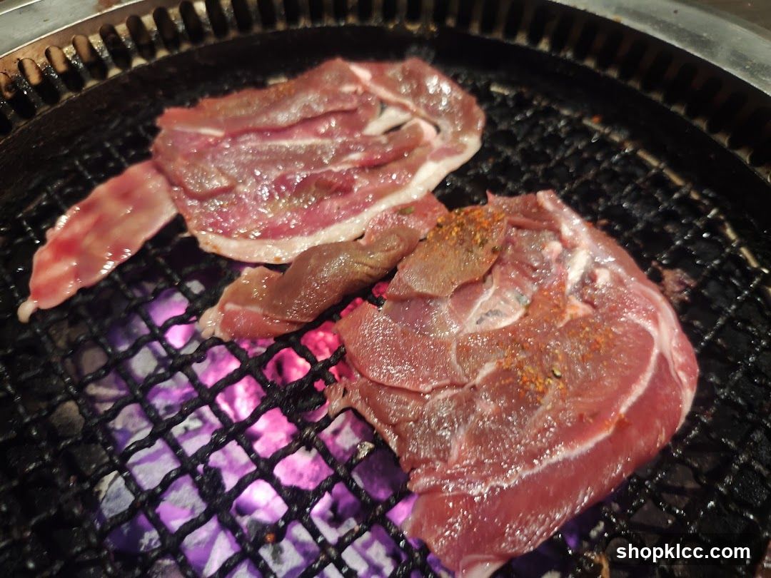 Meat grilling