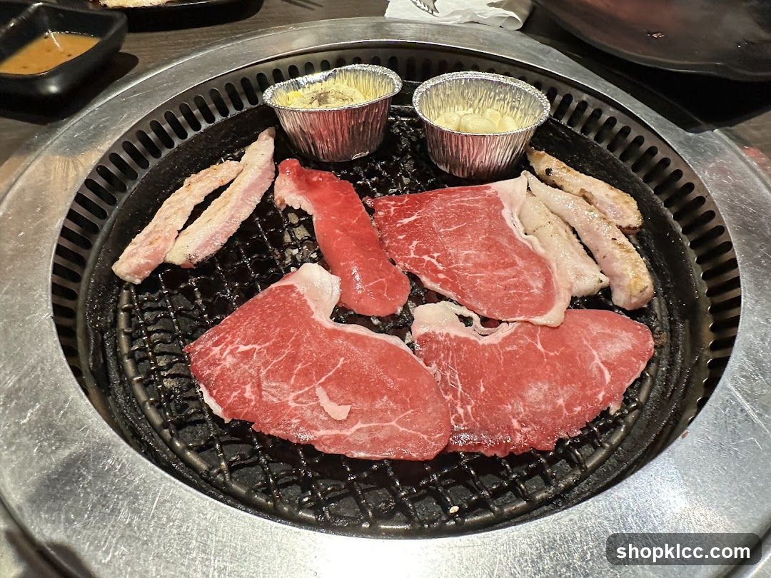 Grilling Meat