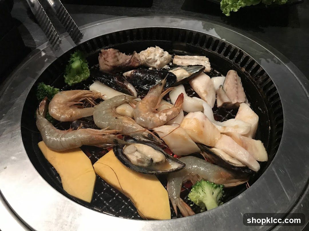 Seafood Grill Platter