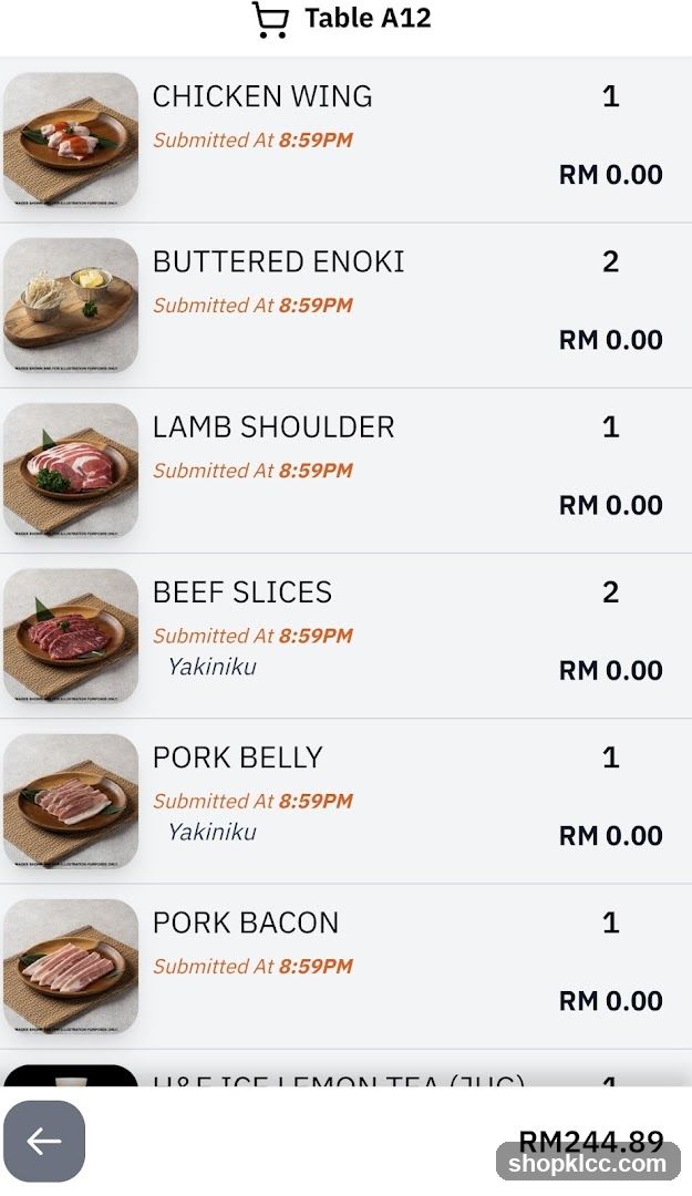 Order Summary