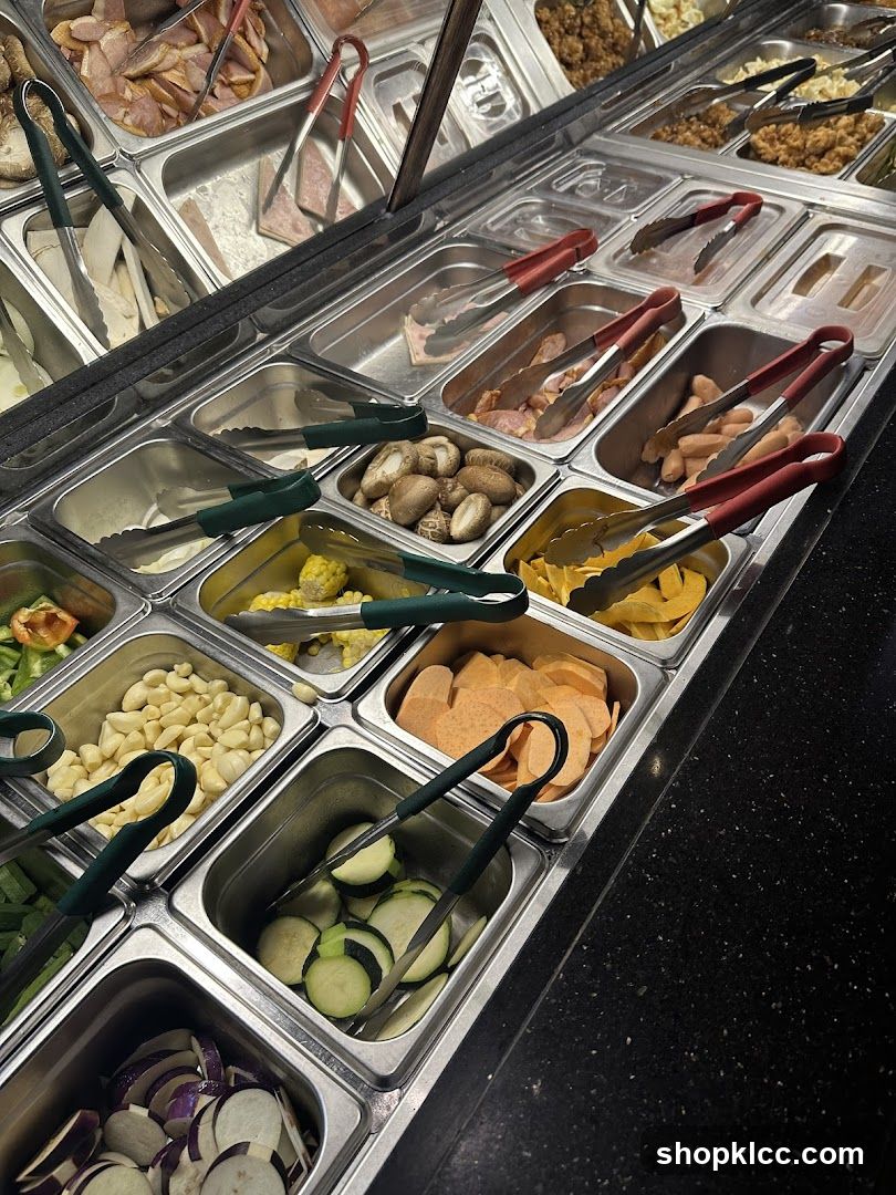 Buffet Food Selection