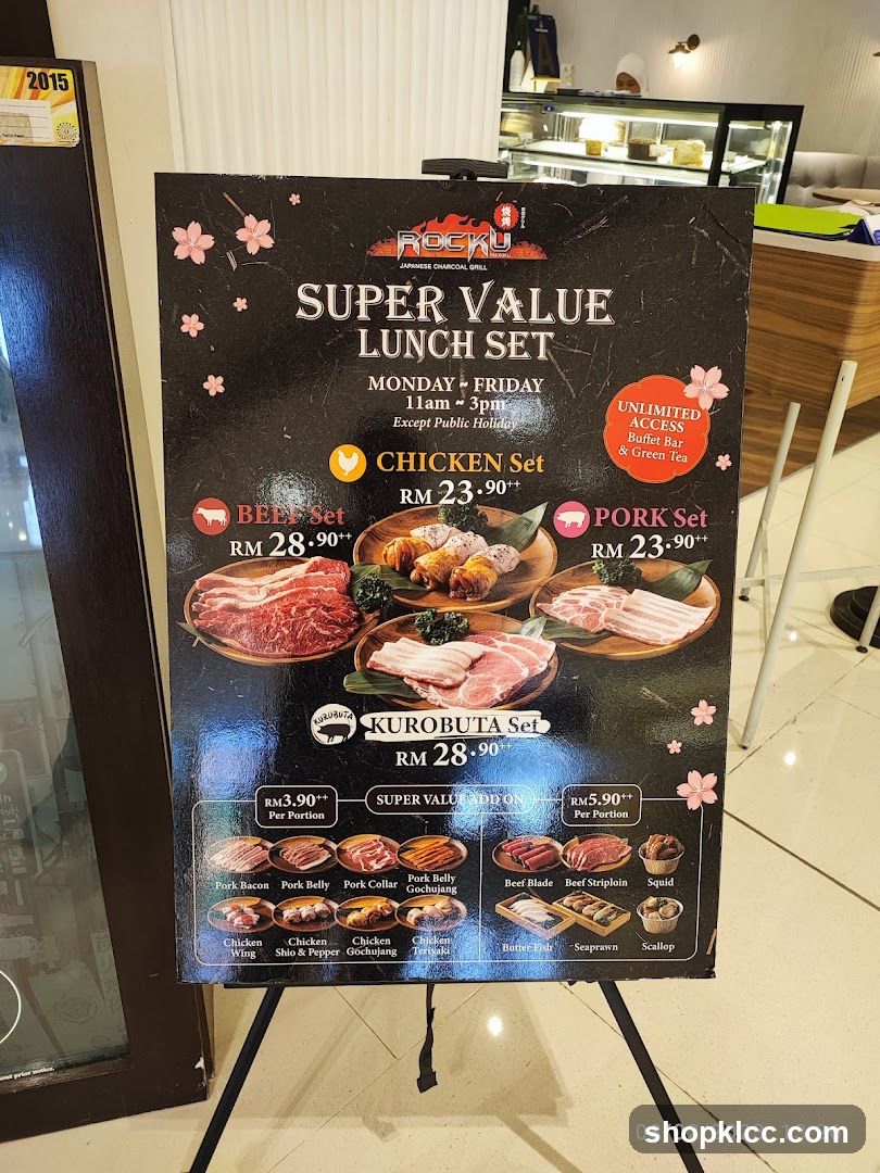 Super Value Lunch Set Menu