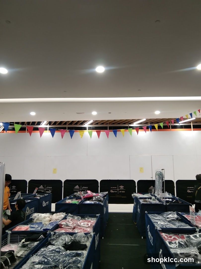 Indoor Market Stall Setup
