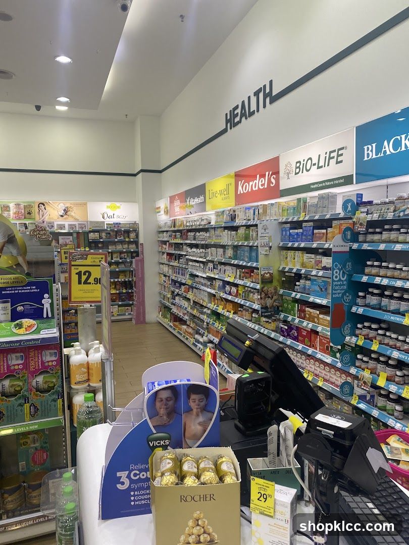 Health and Wellness Store Interior
