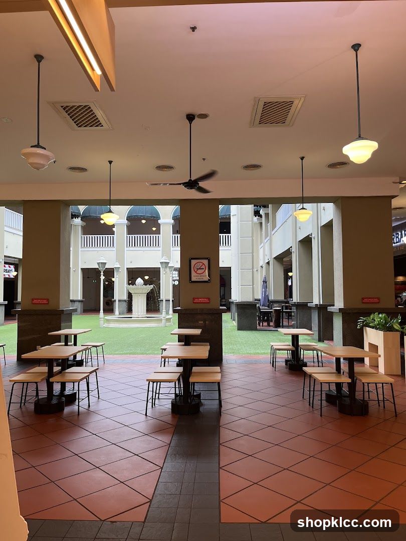 Indoor Food Court Area