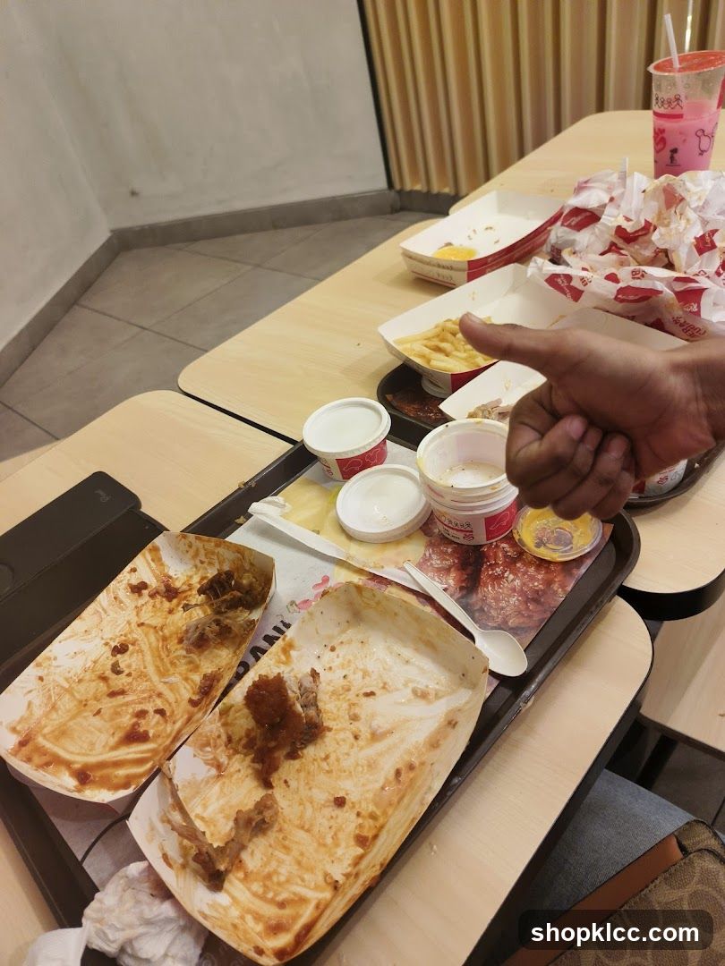 McDonald's Meal After Eating