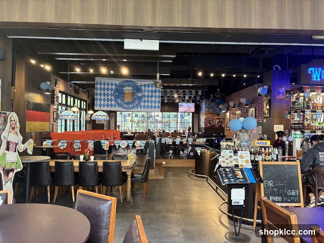 Beer Garden Interior