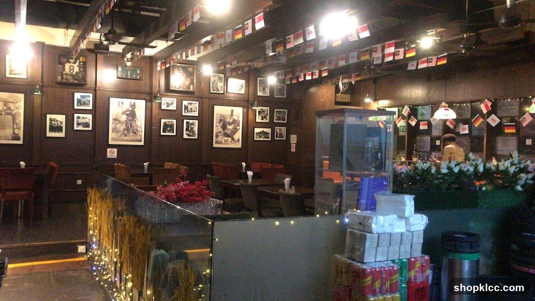 Interior of a bar or restaurant