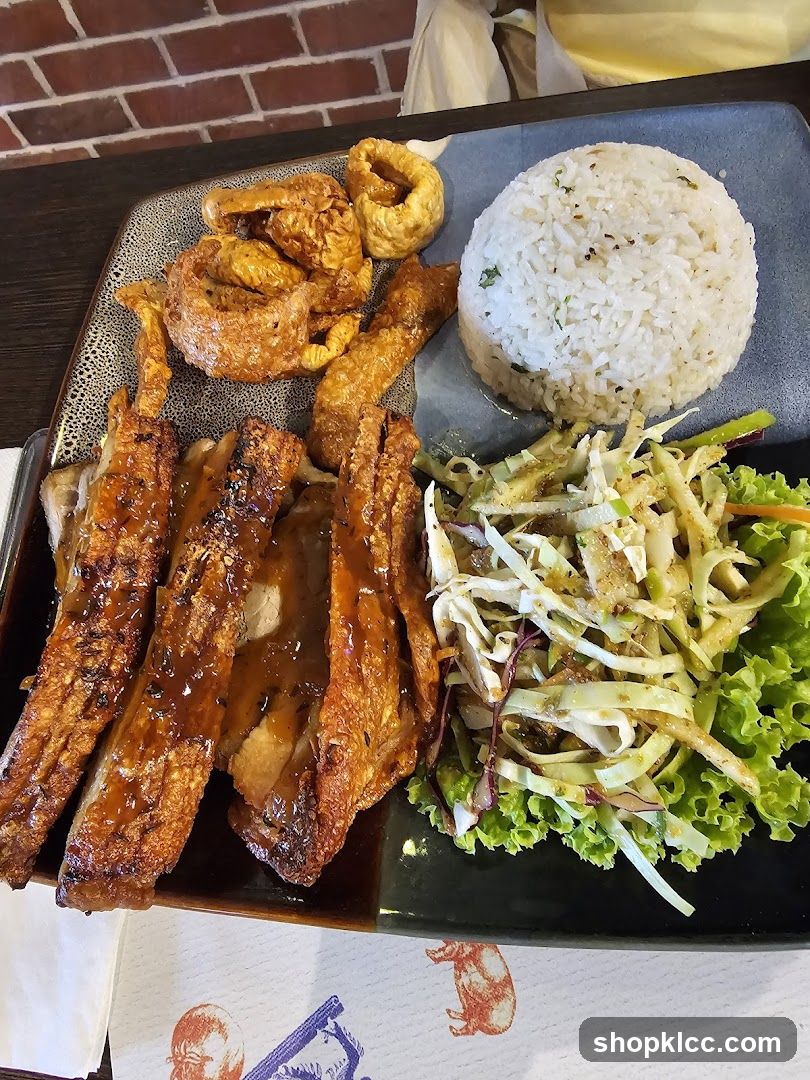 Grilled Pork Ribs Meal