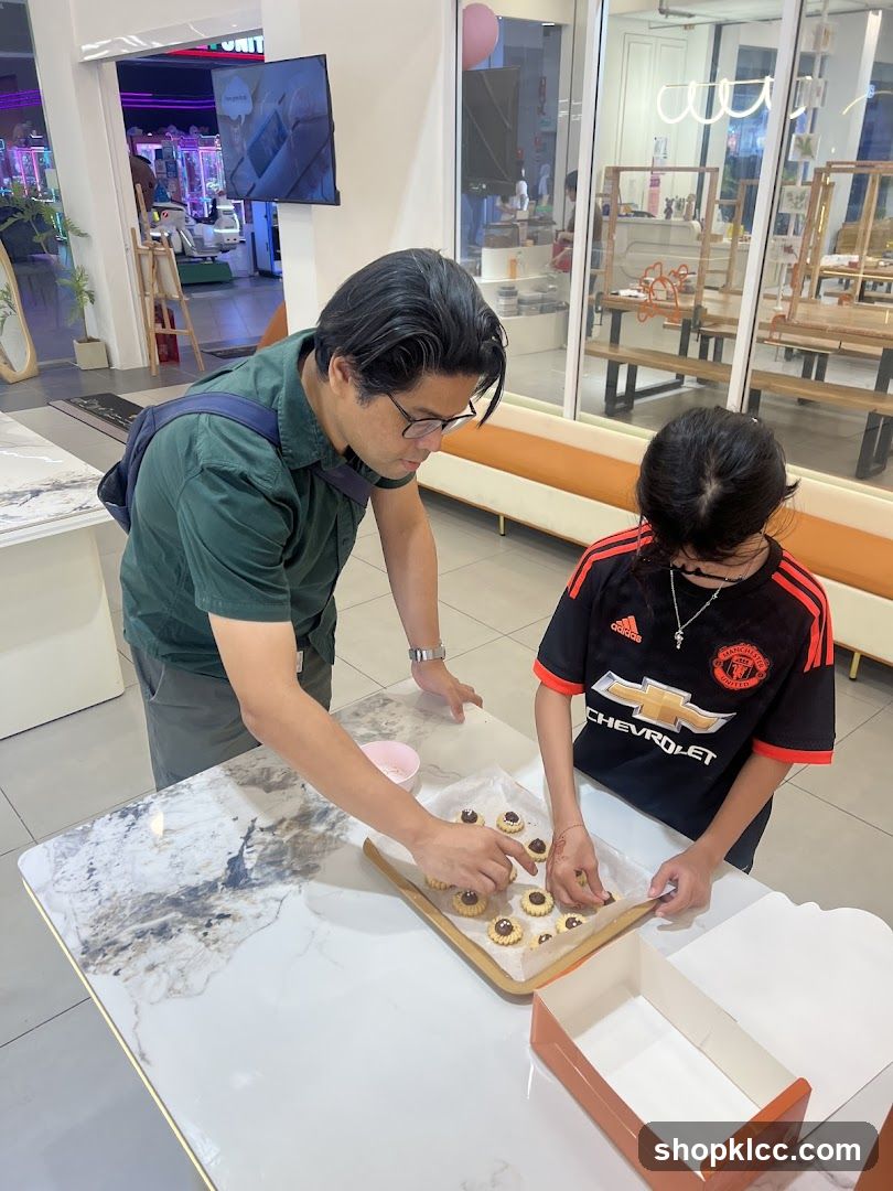 Baking Activity in Store Interior