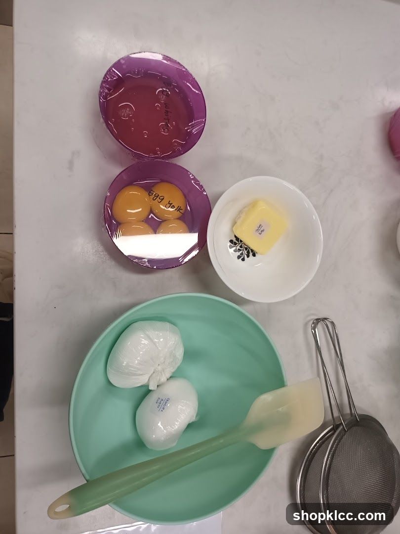 Ingredients on a table
