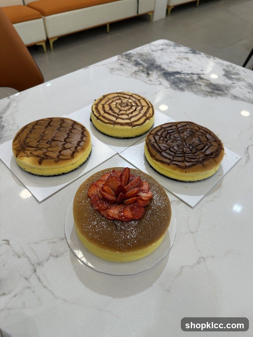 Cheesecake Display