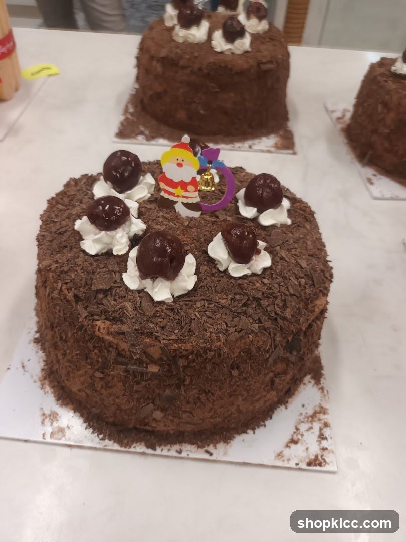 Chocolate Cake Display