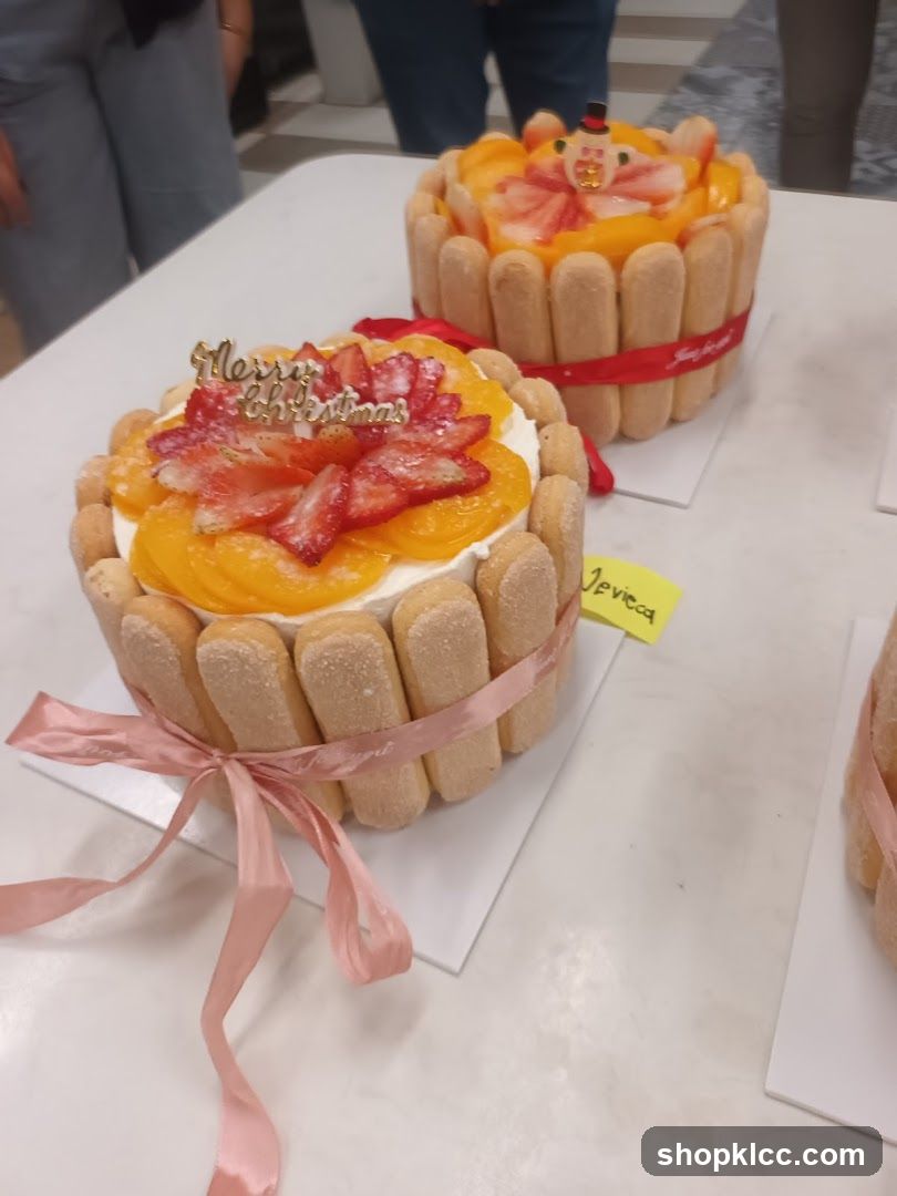 Fruit and Ladyfinger Cakes