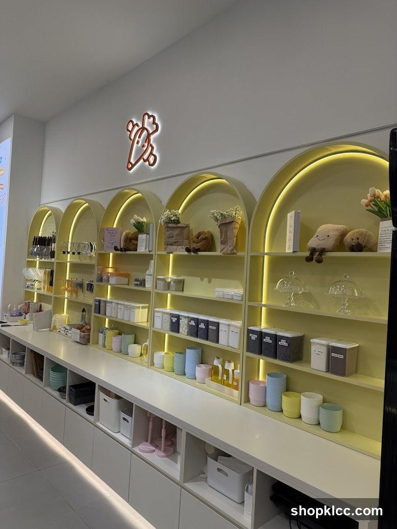Interior Product Display Shelf