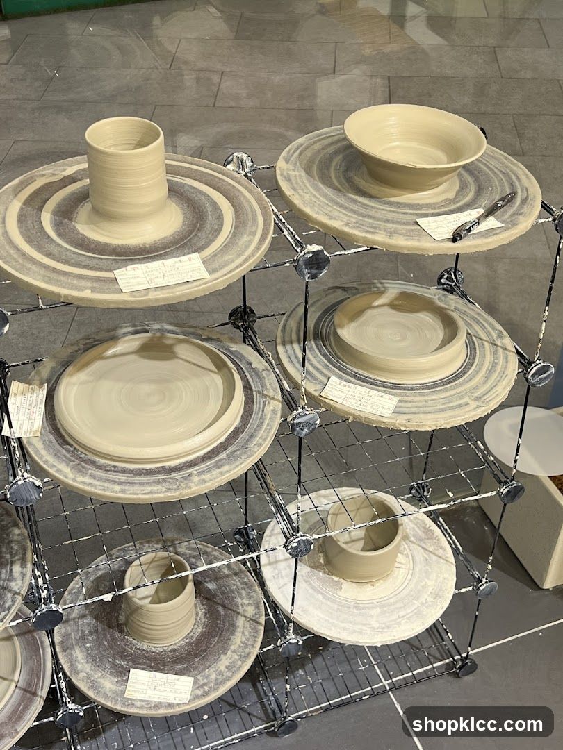 Pottery Display Rack