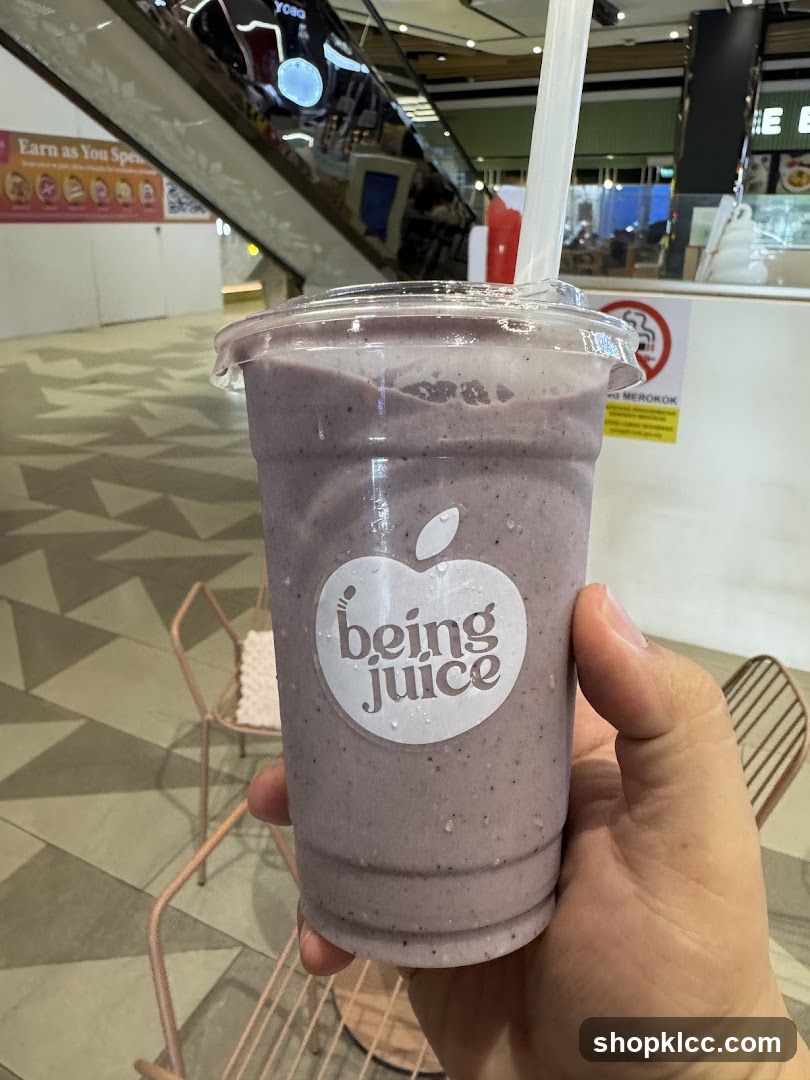 Being Juice Smoothie in Mall