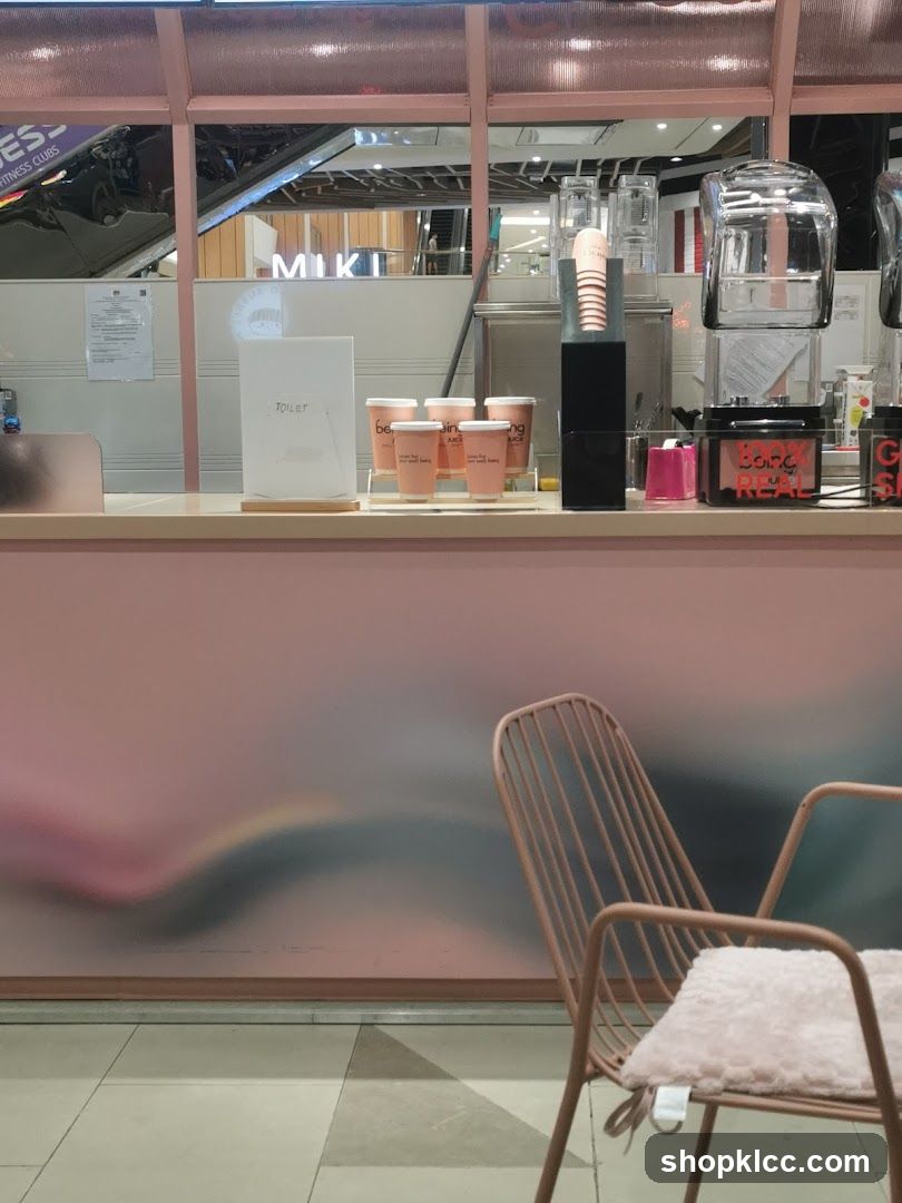 Beverage Shop Interior View
