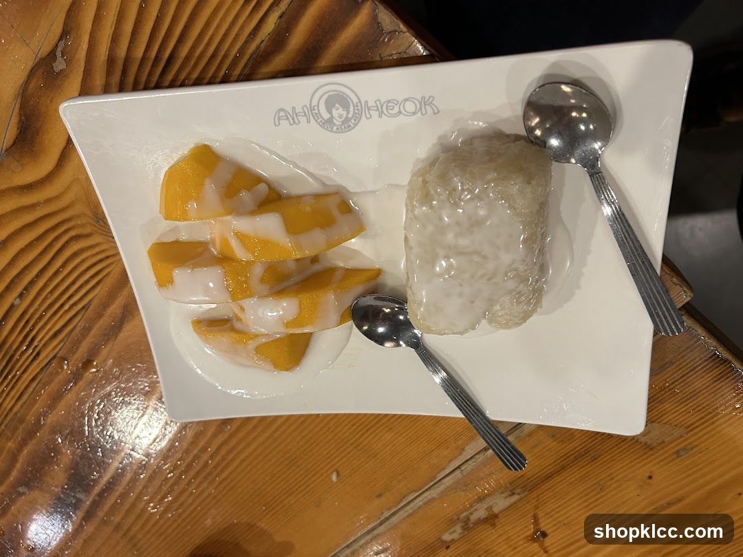 Mango Sticky Rice Dessert