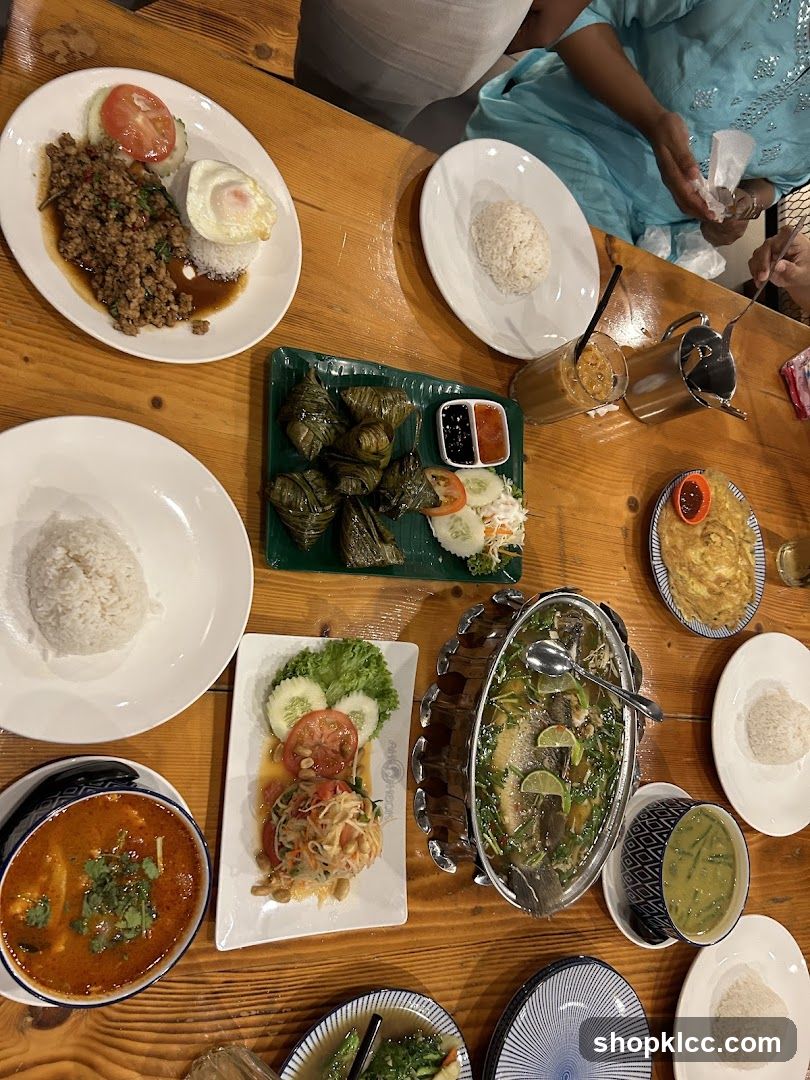Thai Meal Spread