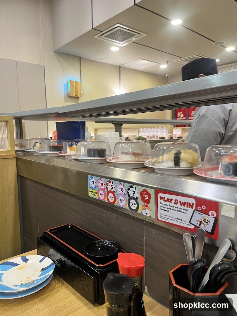 Sushi Restaurant Interior