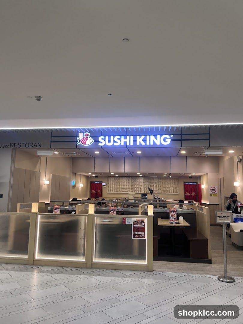 Sushi King Interior View