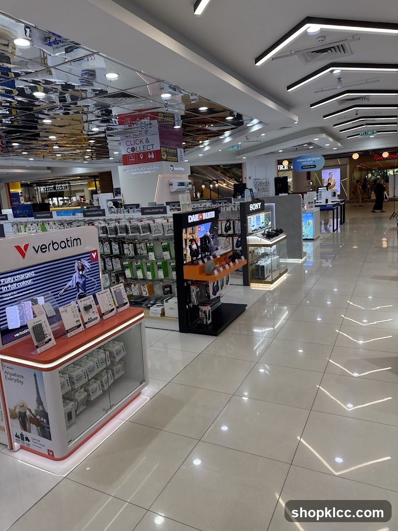 Electronics Store Interior