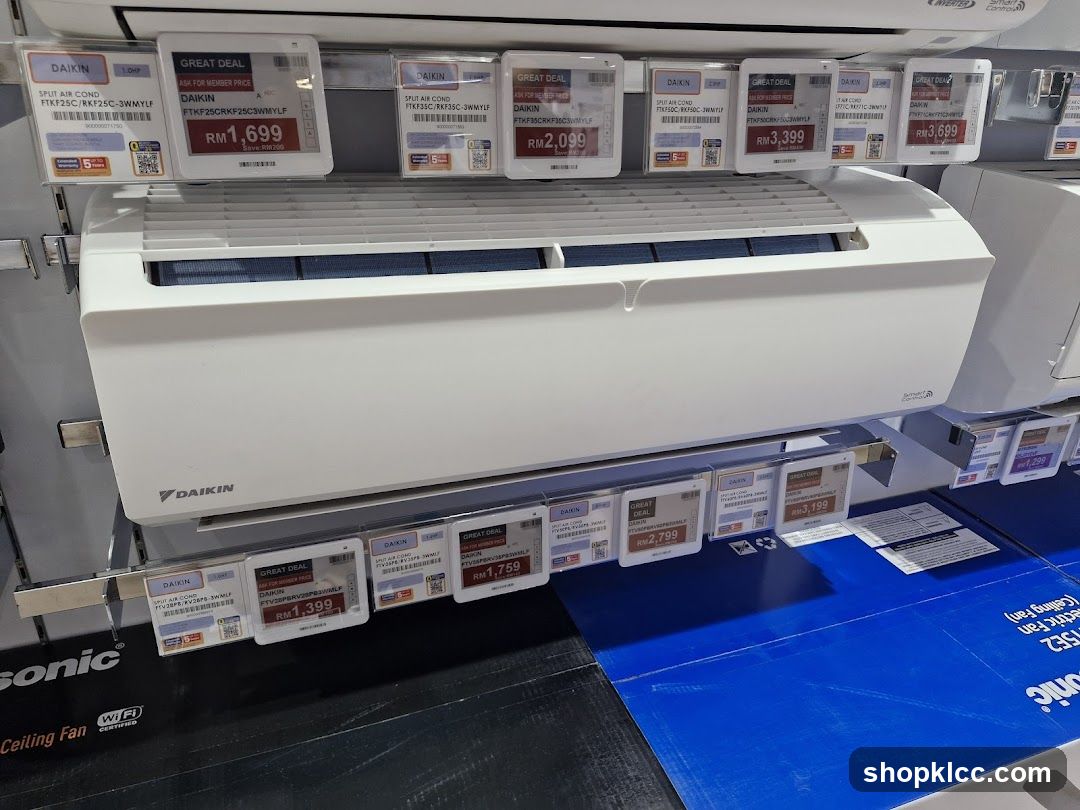 Daikin Air Conditioner Display