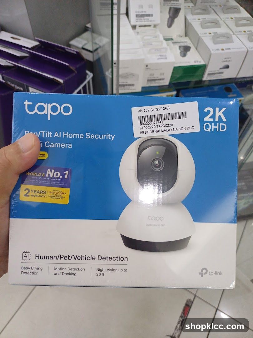 Tapo Camera Box in Store