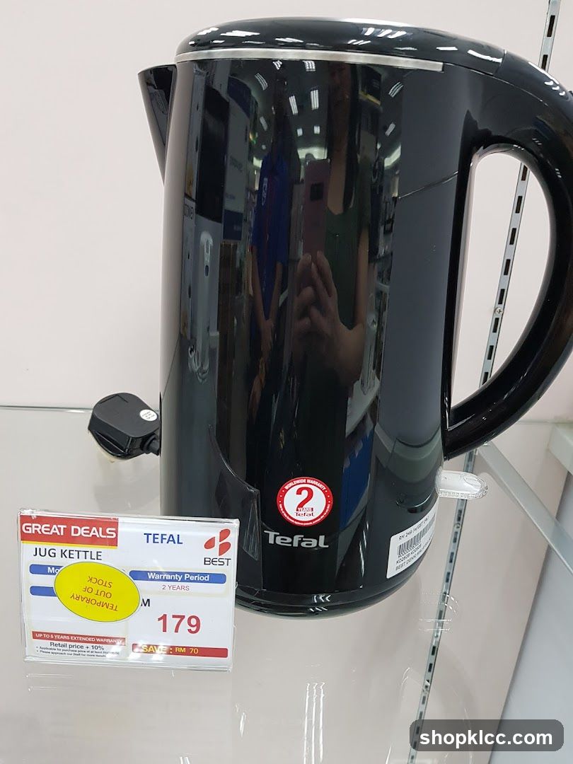 Tefal Jug Kettle Display