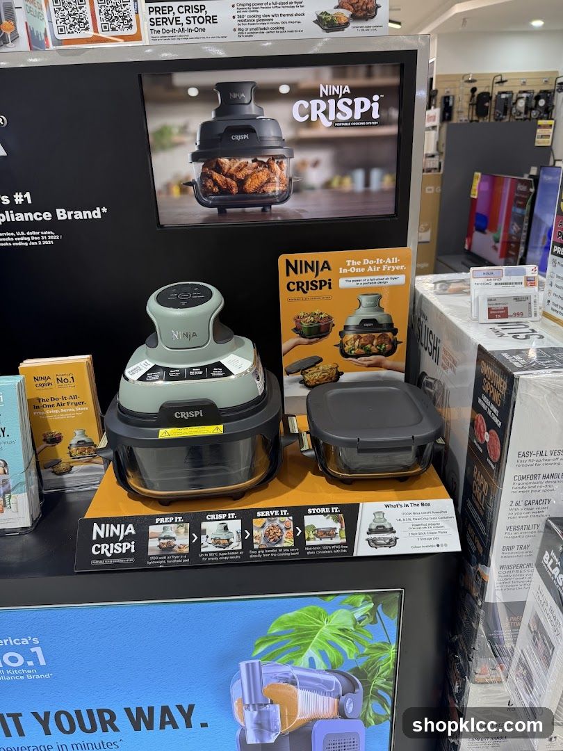 Ninja Crispi Air Fryer Display