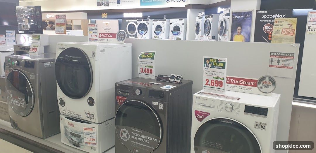 Appliance Store Interior Display