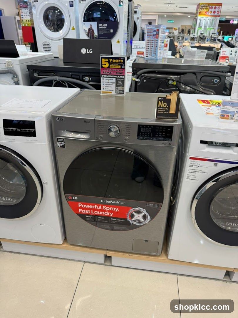LG Washing Machines Display