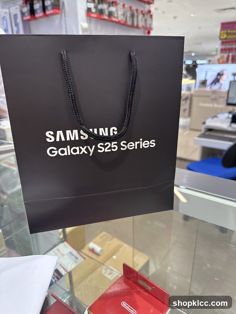 Samsung Galaxy S25 Series Shopping Bag