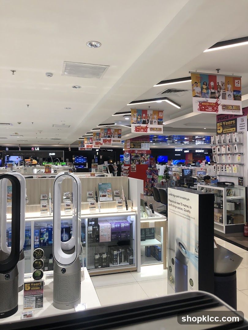 Electronics Store Interior