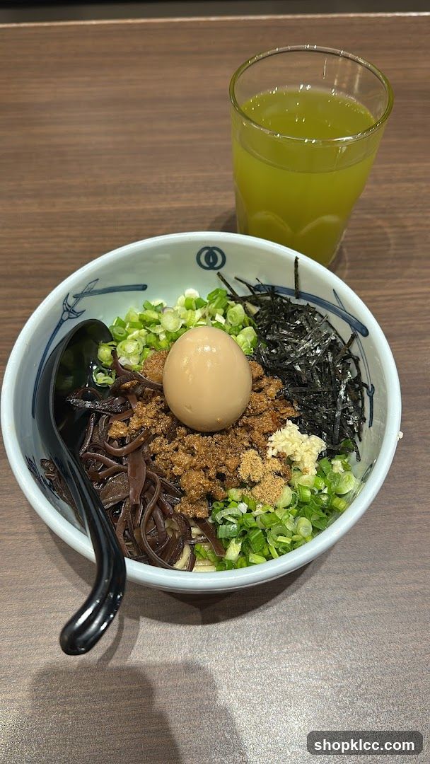 Ramen Bowl with Side Drink