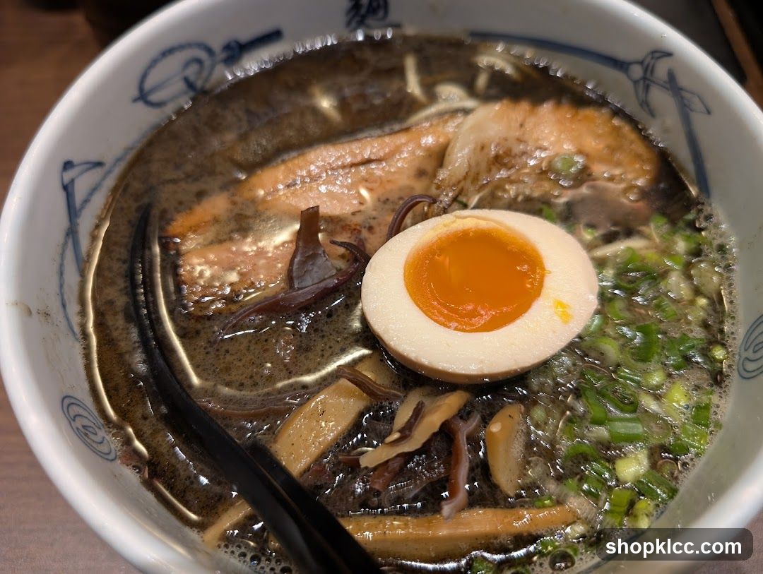 Ramen Bowl with Soft-Boiled Egg and Chashu Pork