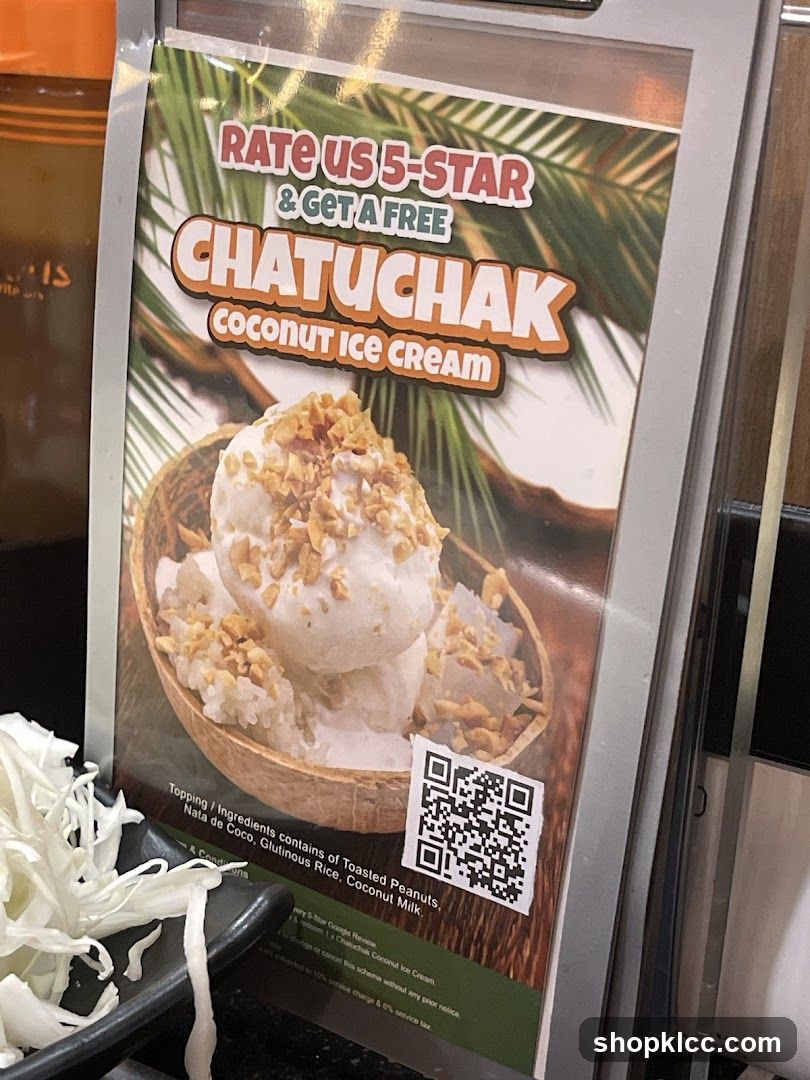 Chatuchak Coconut Ice Cream Ad