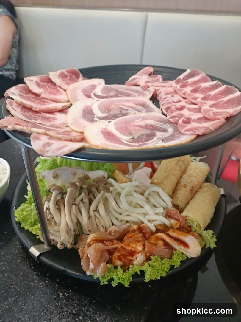 Hot Pot Ingredients Platter