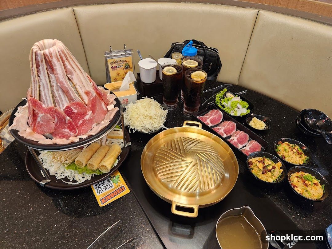 Grill Table Spread