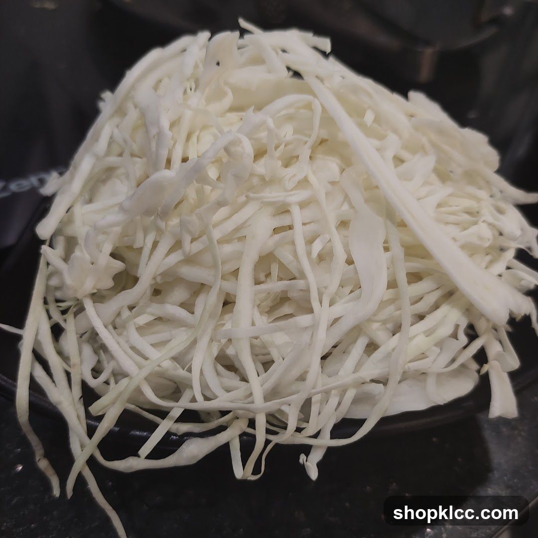 Shredded Cabbage