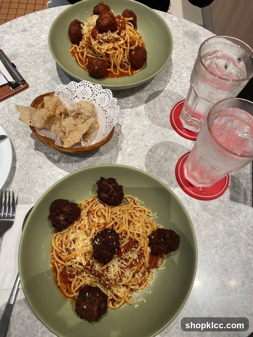 Spaghetti and Meatballs