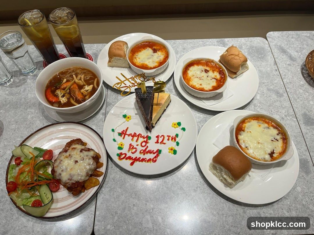 Birthday Celebration Meal