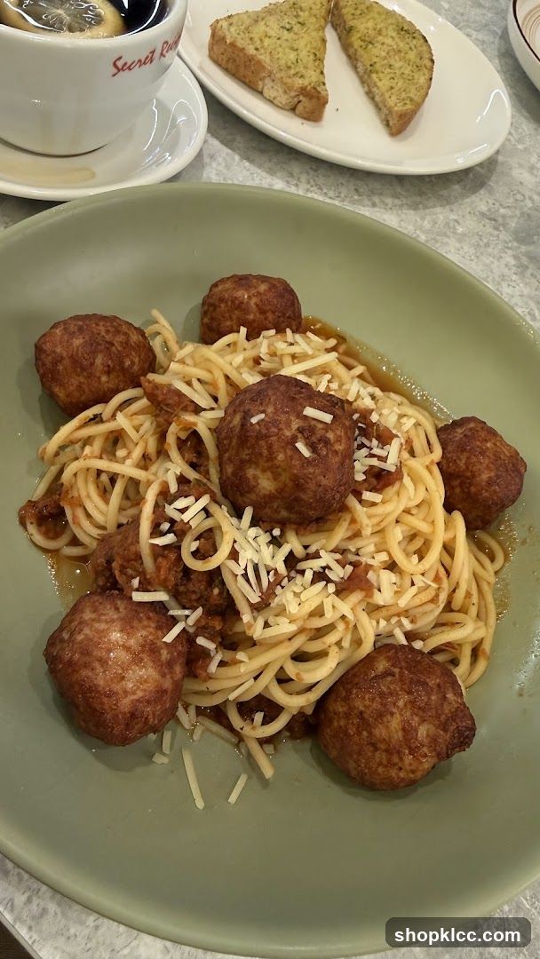 Spaghetti and Meatballs