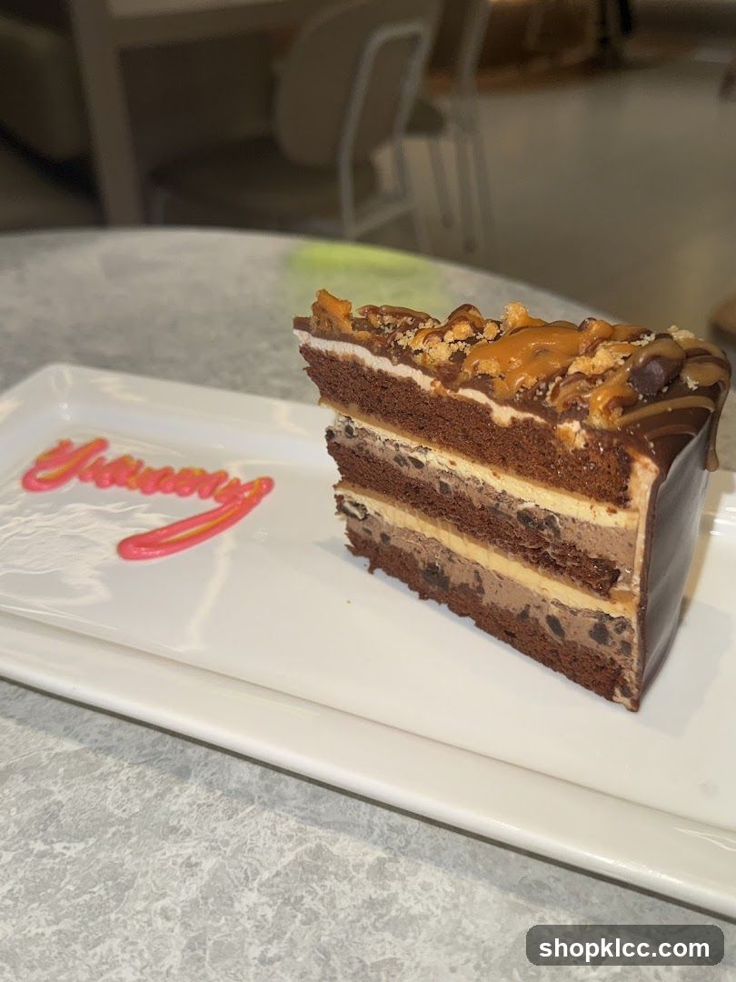 Slice of Chocolate Cake