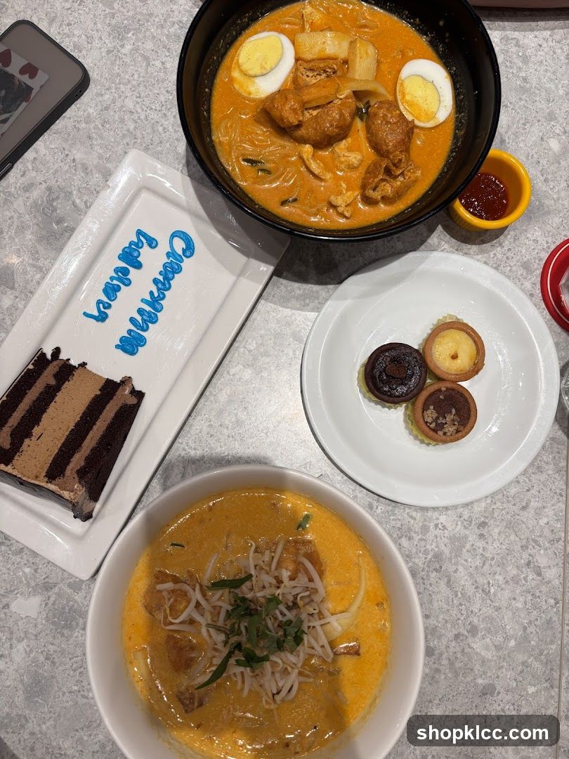 Dessert and Noodles