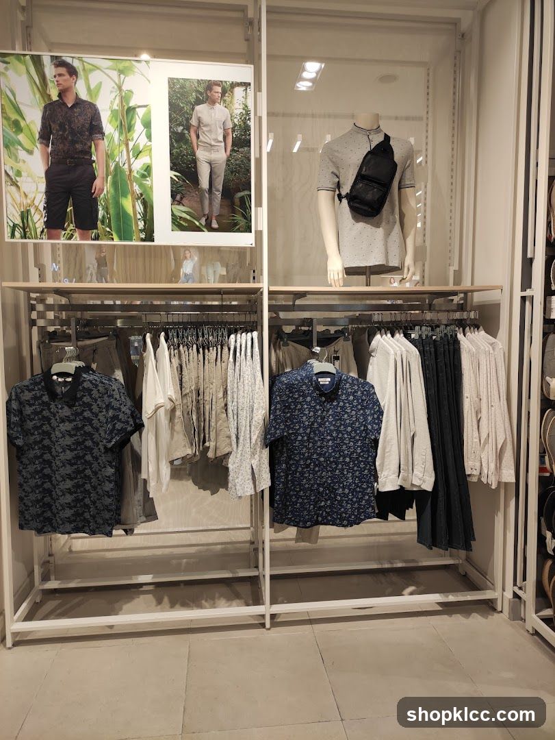 Men's Apparel Display